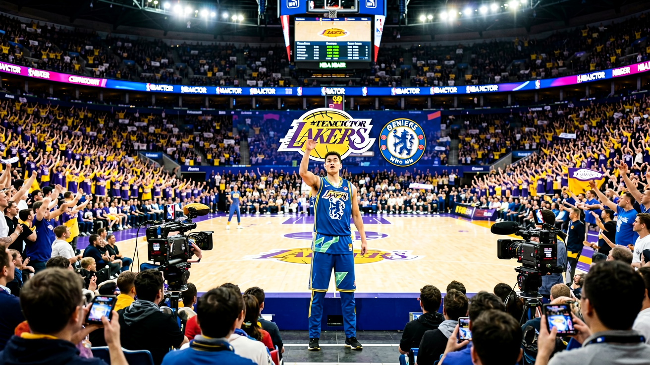 湖人vs勇士NBA常规赛现场